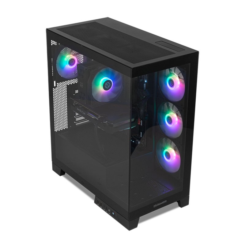 NOX Hummer Glock Black Midi Tower Noir