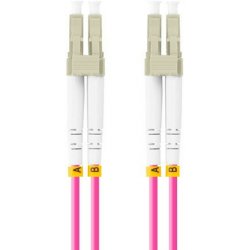 Lanberg FO-LULU-MD41-0005-VT câble InfiniBand et à fibres optiques 0,5 m LC Violet