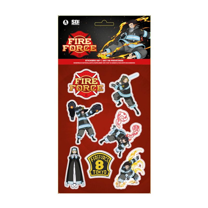 Fire Force set autocollants