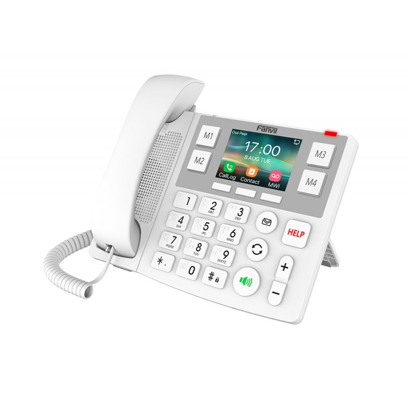 Fanvil X7A IP phone White 2 lines LCD Wi-Fi
