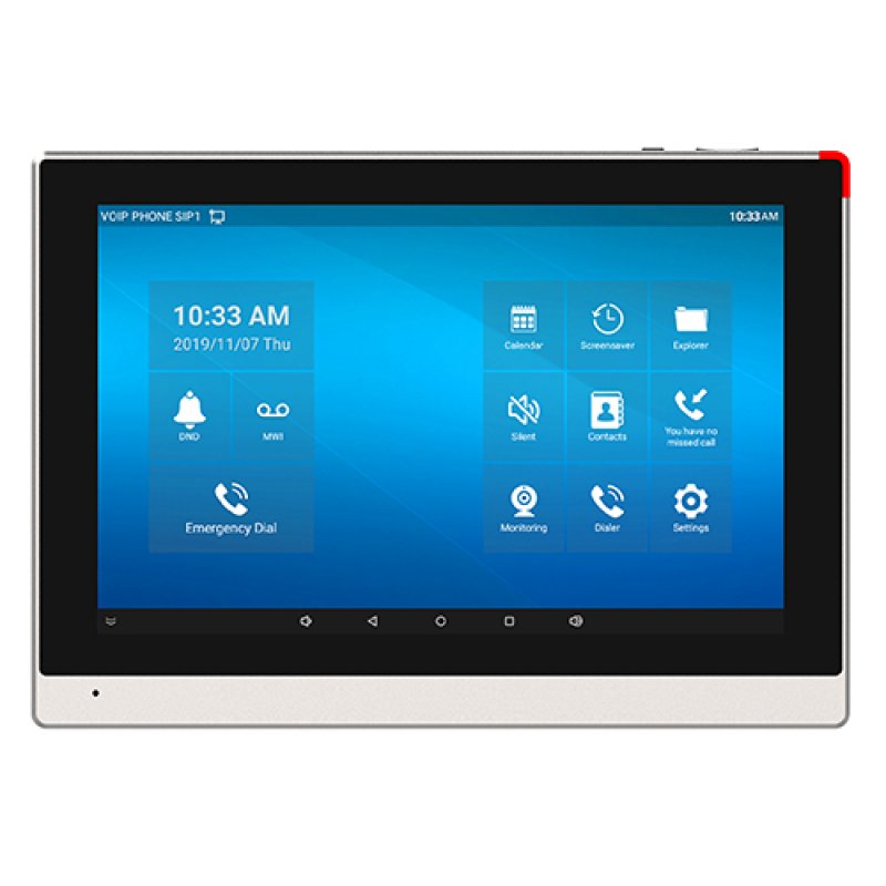 Fanvil I56A système vidéophone 25,6 cm (10.1") Noir, Argent