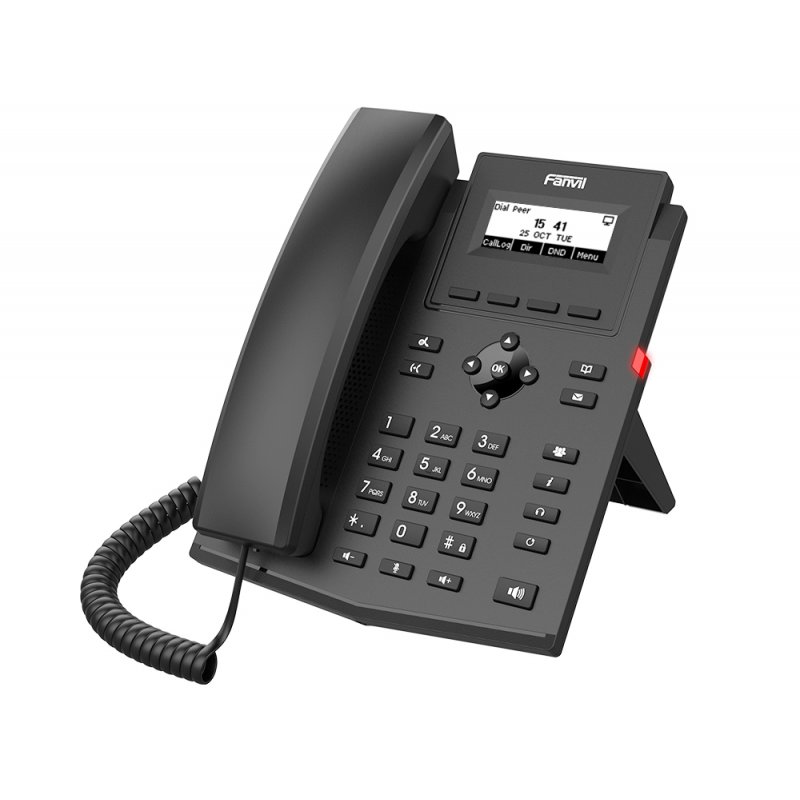 Fanvil X301W IP phone Black 2 lines LCD Wi-Fi