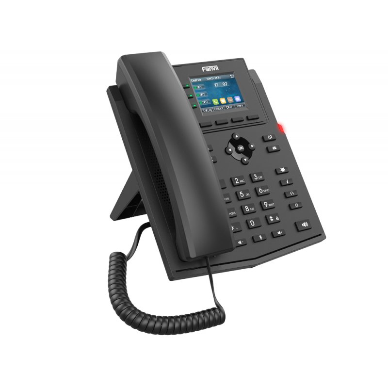 Fanvil X303W IP phone Black 4 lines LCD Wi-Fi