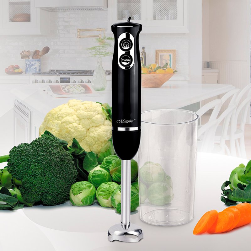 Feel-Maestro MR-511 blender Mixeur de cuisine 500 W Noir