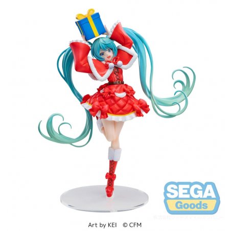 Hatsune Miku Series statuette Luminasta PVC Hatsune Miku Christmas 2024 19 cm