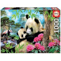 Educa Morning Panda Jigsaw puzzle 1000 pc(s) Animals