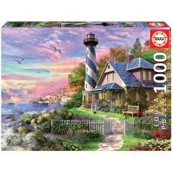Educa - Puzzle 1000 - Lighthouse at Rock Bay (017968)