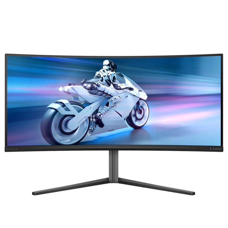 Philips Evnia 34M2C6500/00 écran plat de PC 86,4 cm (34") 3440 x 1440 pixels Wide Quad HD QDOLED Gris
