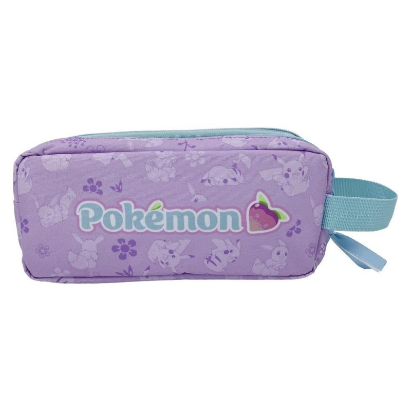 POKEMON - Collection Flower - Trousse Triple Rectangulaire
