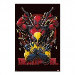 DEADPOOL & WOLVERINE - Fight - Poster 61 x 91cm