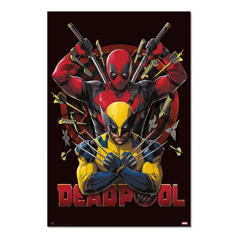 DEADPOOL & WOLVERINE - Fight - Poster 61 x 91cm