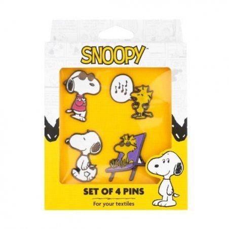 SNOOPY - Set de 4 Pin's