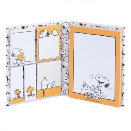 SNOOPY - Set de Bloc-Notes Autocollant