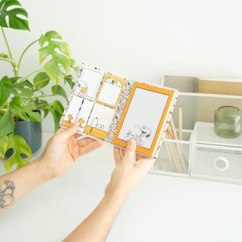 SNOOPY - Set de Bloc-Notes Autocollant
