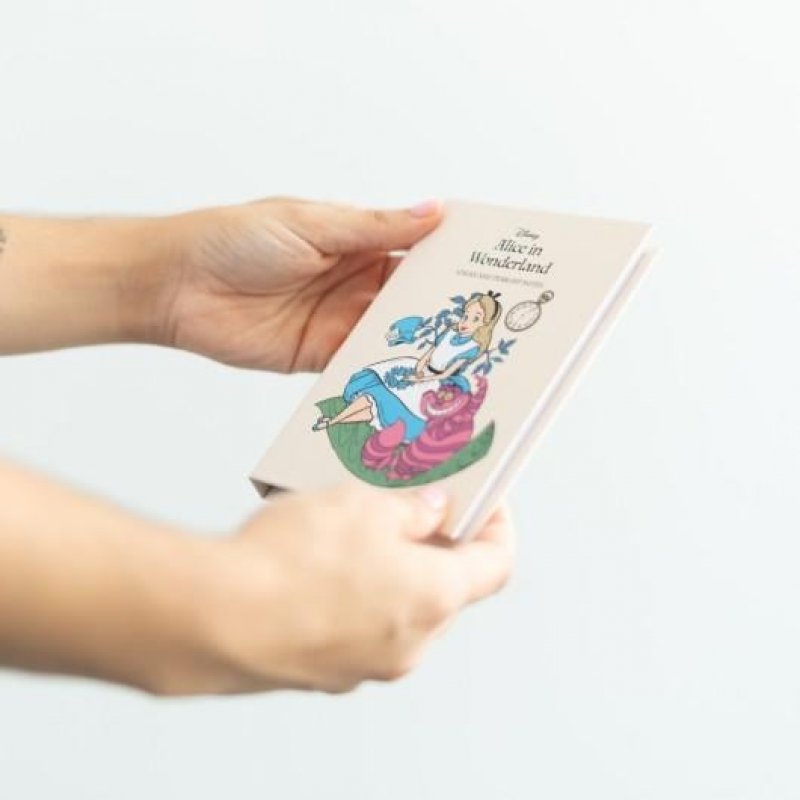 ALICE AUX PAYS DES MERVEILLES - Set de Bloc-Notes Autocollant