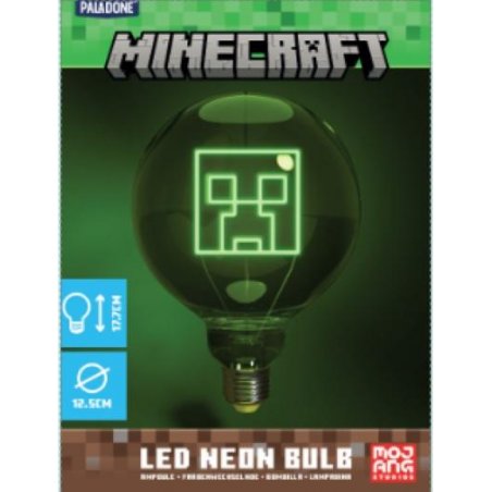 MINECRAFT - Creeper - Ampoule Néon LED