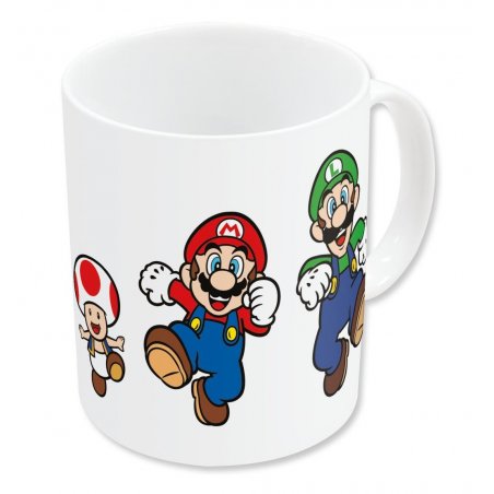 SUPER MARIO - Team - Mug céramique 325ml
