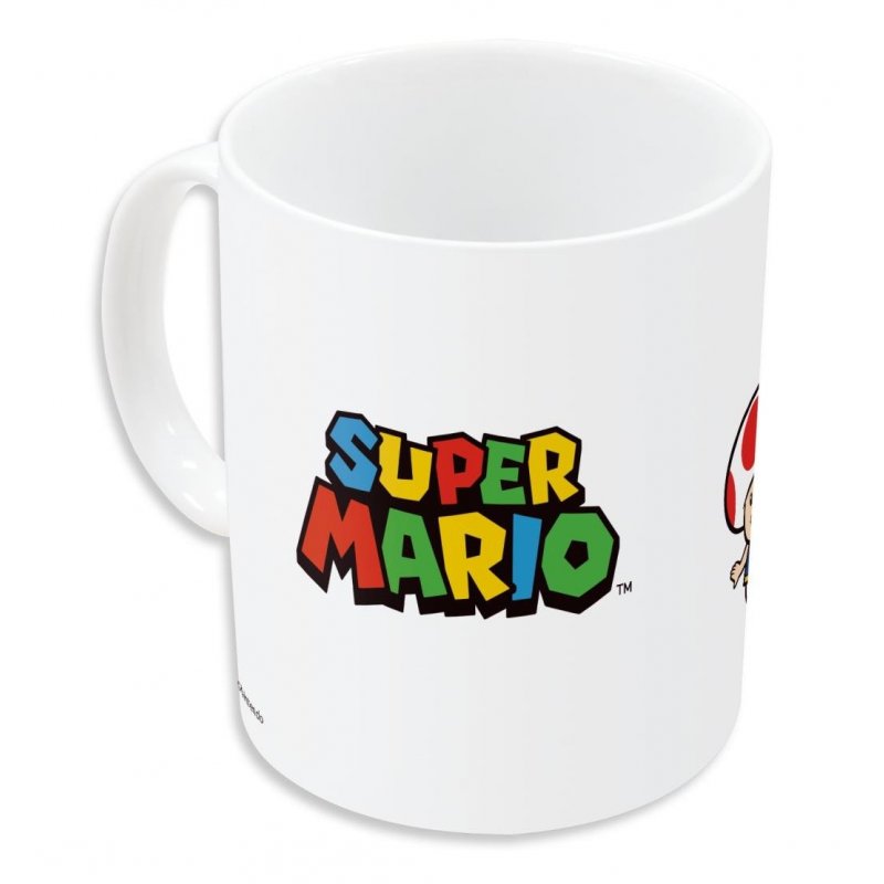 SUPER MARIO - Team - Mug céramique 325ml