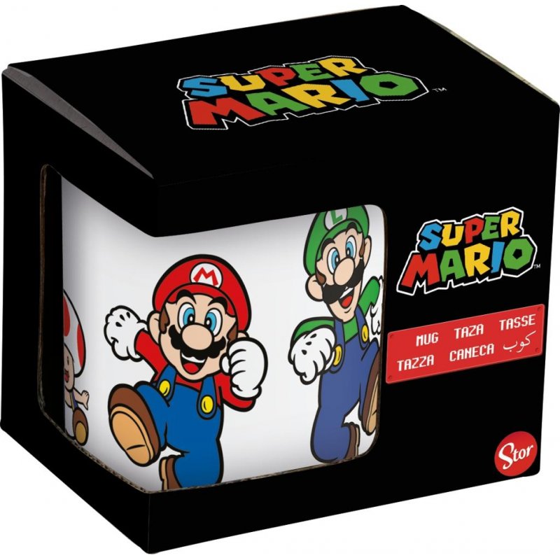 SUPER MARIO - Team - Mug céramique 325ml