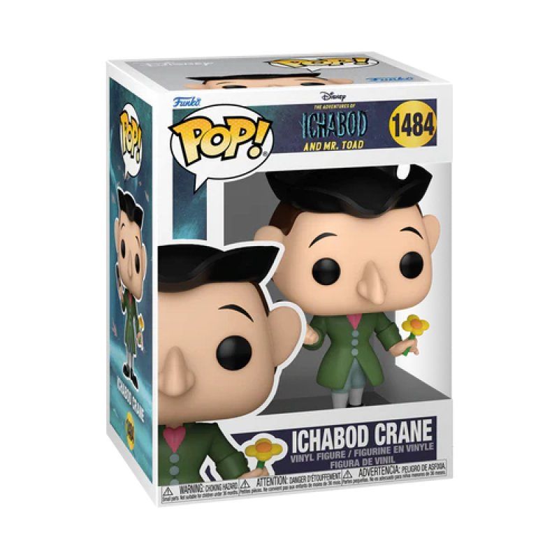 LE CRAPAUD ET LE MAITRE D'ECOLE - POP Disney N° 1484- Ichabod Crane