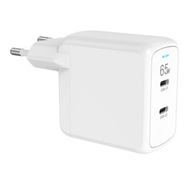 TIGER POWER LITE CHARGEUR SECTEUR GAN 65W 2 USB-C