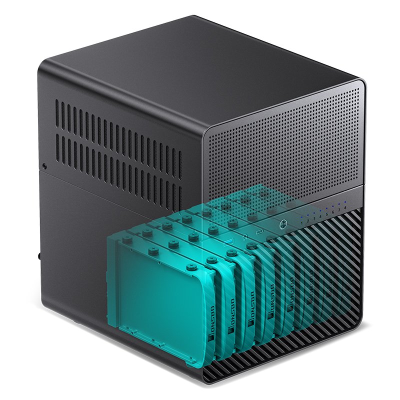 Jonsbo N3 computer case Mini Tower Black