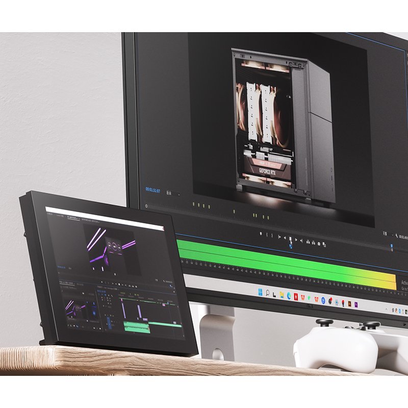 Jonsbo DS8 LCD Screen - schwarz