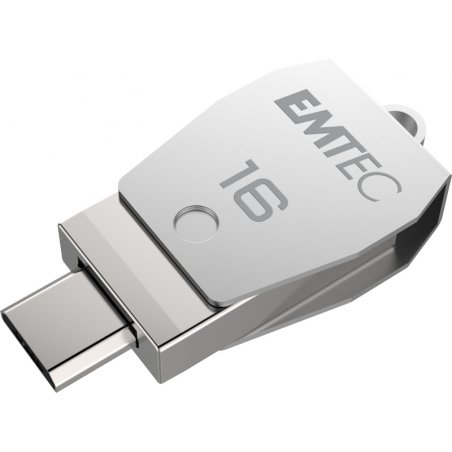 Emtec Dual USB2.0 micro-USB T250 16GB