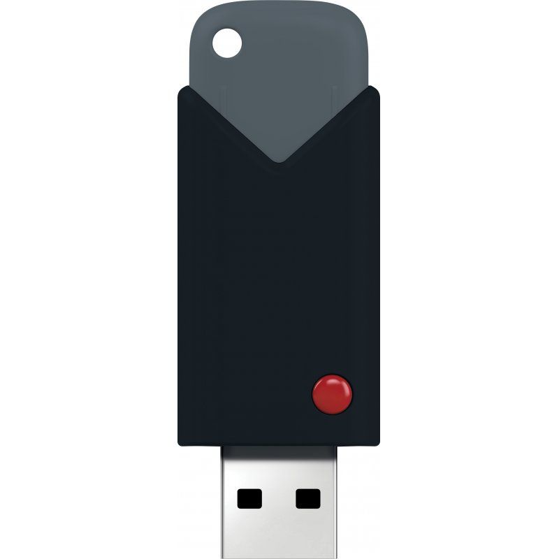 Emtec Click USB 3.0 64GB USB flash drive USB Type-A 3.2 Gen 1 (3.1 Gen 1) Black, Grey