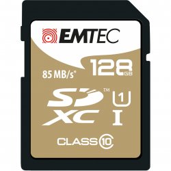 Emtec ECMSD128GXC10GP mémoire flash 128 Go SDXC Classe 10