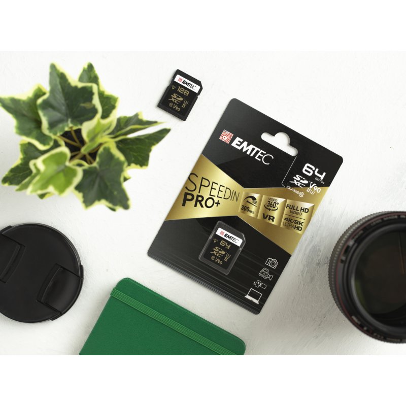 Emtec SpeedIN Pro 64 GB SDXC UHS-II Class 10