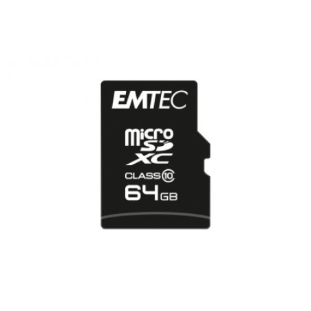 Emtec Micro SDHC ECMSDM64GXC10CG 64 Go MicroSDHC Classe 10