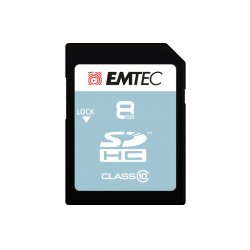 Emtec Classic 8 Go SDHC Classe 10
