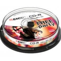 Emtec CD-R 700MB/80MIN 52x Cake Box (10)