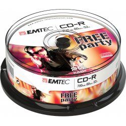 Emtec ECOC802552CB blank CD CD-R 700 MB 25 pc(s)