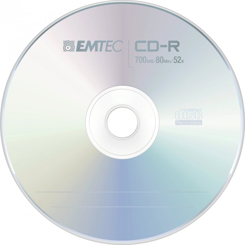 Emtec ECOC802552CB CD vierge CD-R 700 Mo 25 pièce(s)