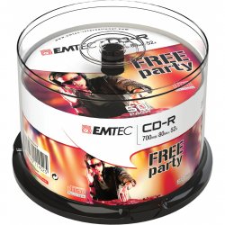 Emtec ECOC805052CB CD vierge CD-R 700 Mo 50 pièce(s)
