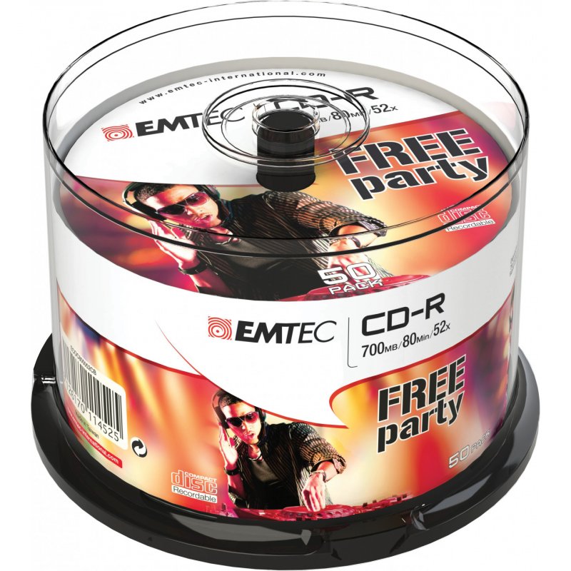 Emtec ECOC805052CB blank CD CD-R 700 MB 50 pc(s)