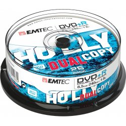 Emtec DVD R DL 8,5GB 1-8x Cake Box (25)