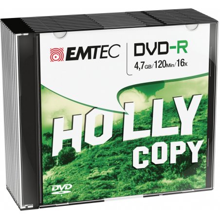 Emtec DVD-R 4,7GB 16x Slim (10)