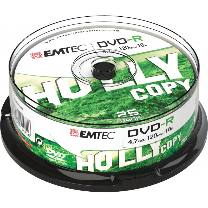 Emtec DVD-R 4,7GB 16x Cake Box (25)