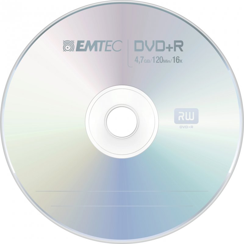 Emtec ECOVR472516CB blank DVD 4.7 GB DVD-R 25 pc(s)