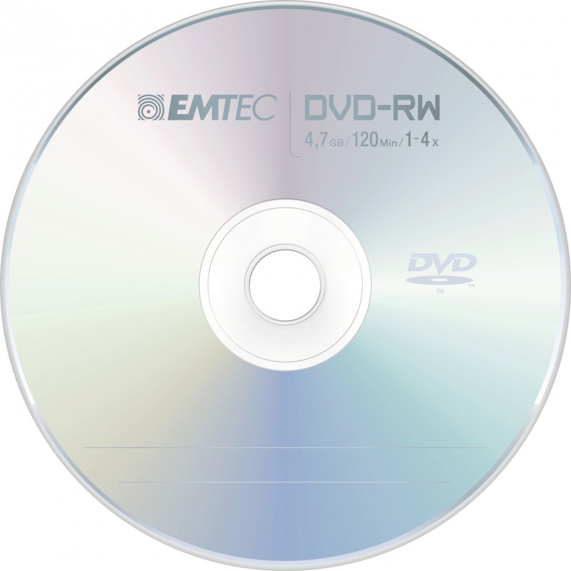 Emtec DVD-RW 4,7GB 1-4x Cake Box (10)