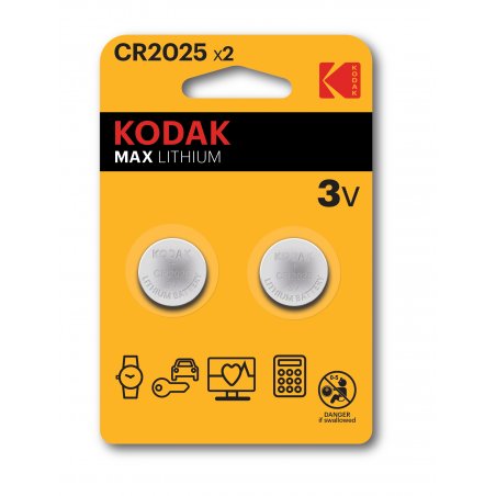 Kodak CR2025 Batterie à usage unique Lithium