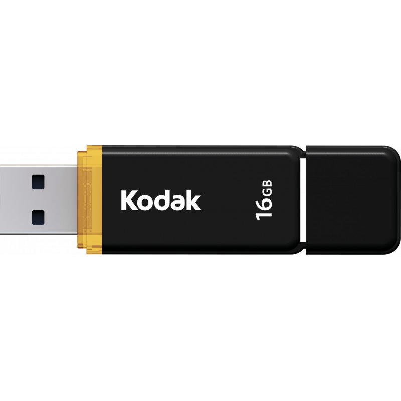 Kodak K100 16GB USB flash drive USB Type-A 3.2 Gen 1 (3.1 Gen 1) Black, Yellow