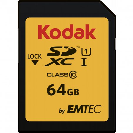 Emtec EKMSD64GXC10K mémoire flash 64 Go SDXC UHS-I Classe 10
