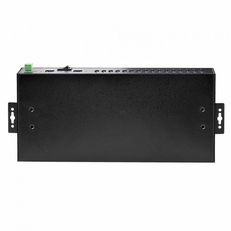 HUB INDUSTRIEL A 16 PORTS USB 5GBPS BOITIER METALLIQUE ESD
