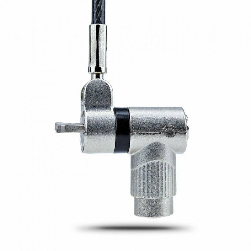 StarTech.com UNIVMK25-LAPTOP-LOCK câble antivol Noir, Acier 2 m