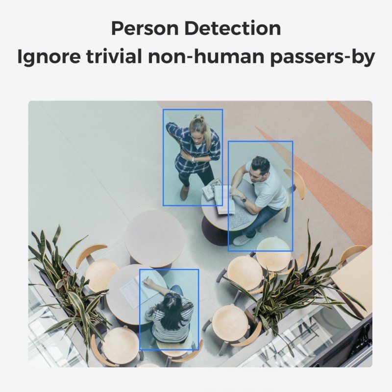 Reolink Fisheye Series W520 - 6MP Indoor Fisheye Wi-Fi Camera, 360° View, Multiple Display Modes, Person Detection
