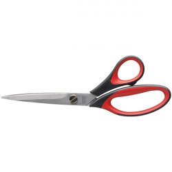 BESSEY D820-250 ciseaux à bouts ronds Découpe droite Noir, Rouge